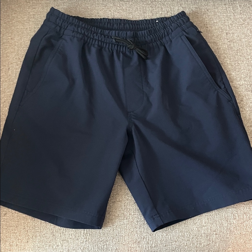 Old Navy Navy Blue Hybrid Shorts